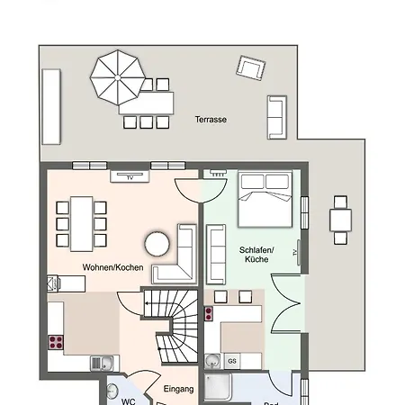 Dom wakacyjny Summer Diek Reetdachhaus Summerdiek 11